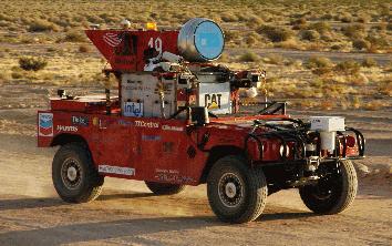 photo of robot vehicle