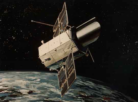 image of OAO in space